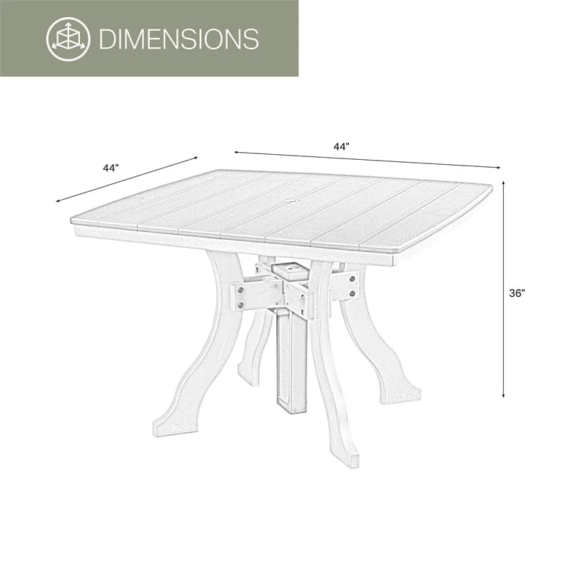 Square Dining Height Table Q5941