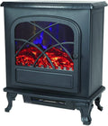 Black Infrared Electric Fireplace Stove Heater with Remote W542