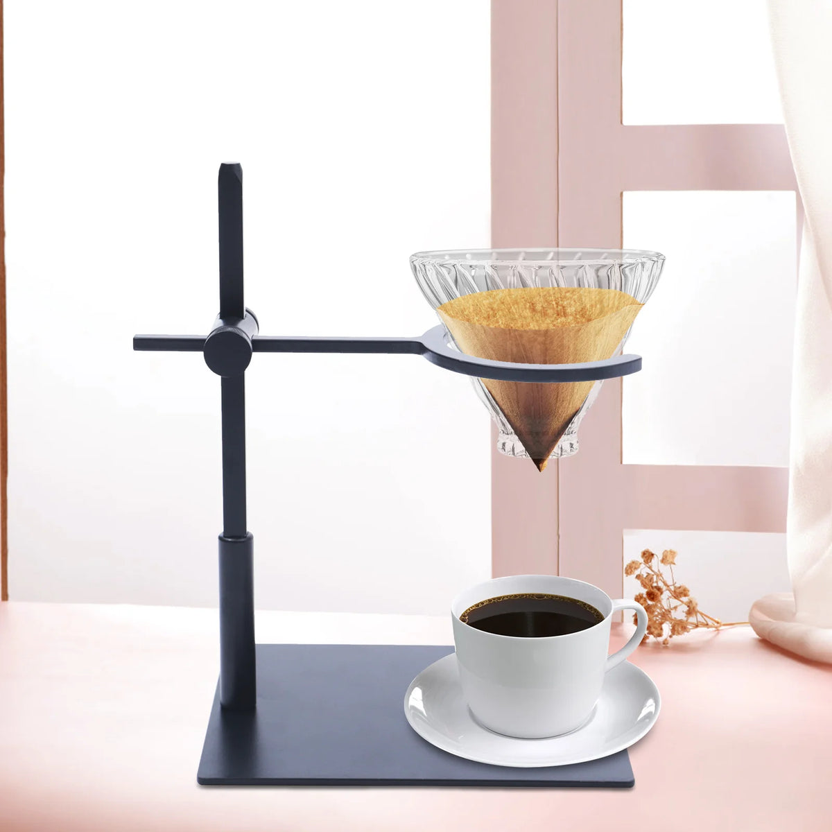 Coffee Filter Rack with Non-Slip Silicone Pad H42804