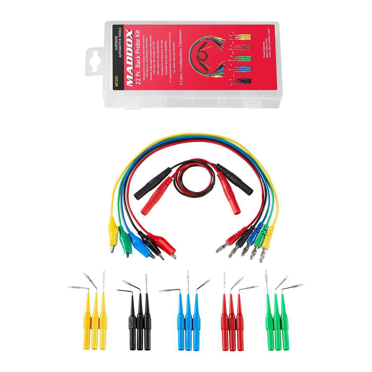 Back Probe Kit, 22-Piece H82418