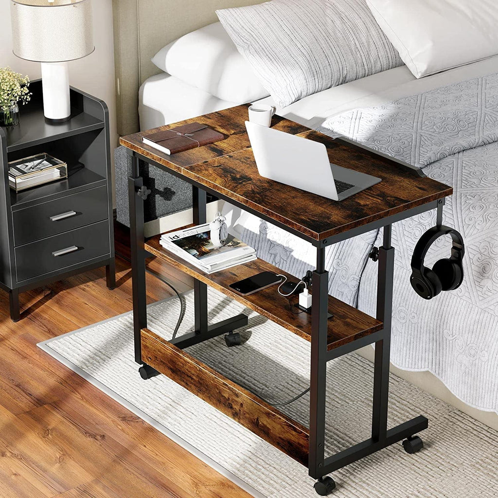 Portable Laptop Table with Charging Station K614875