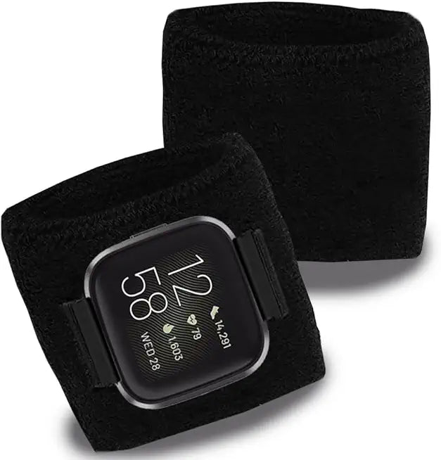 Elastic Sweatband Wrist Ankle Band for Fitbit Versa B457