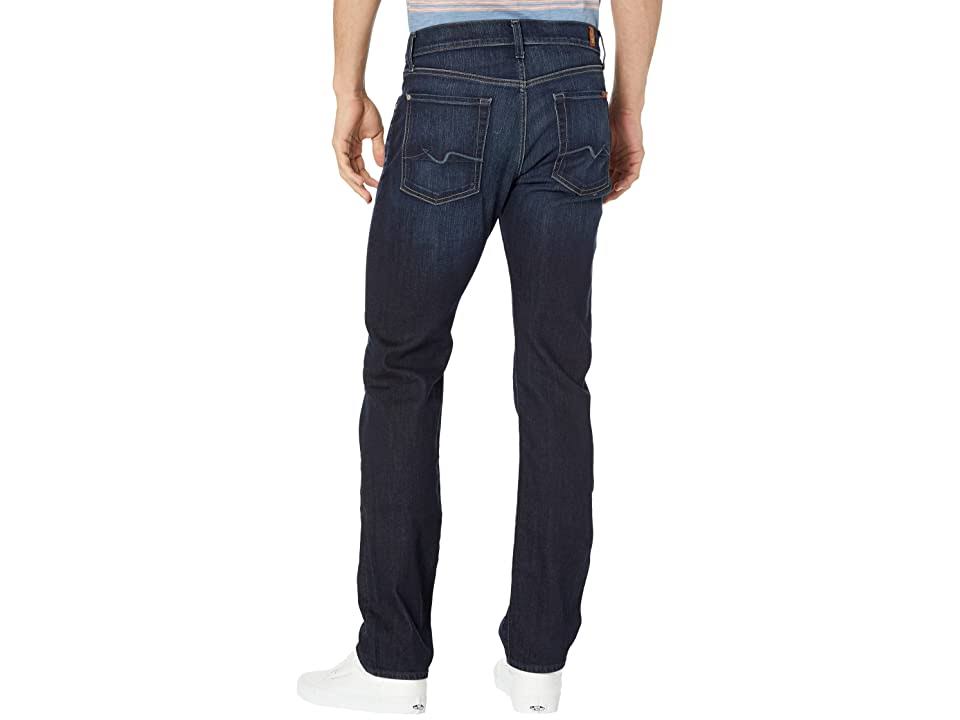 Mens Straight Dark Jeans F7846