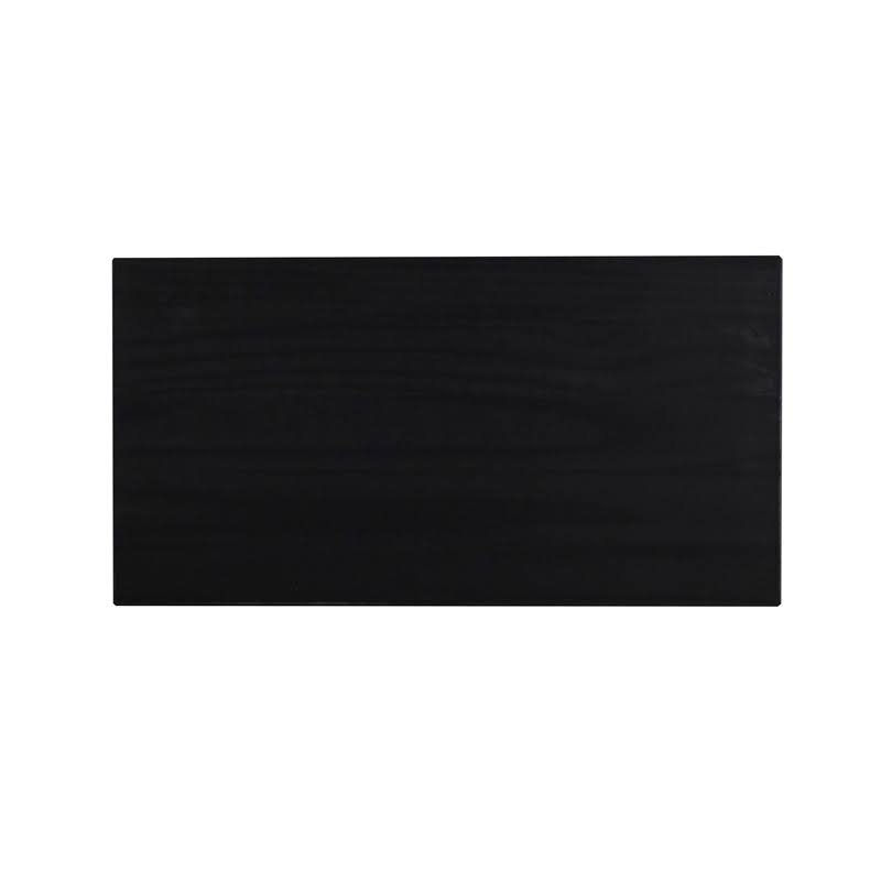 Black Wood Bookcase D215758