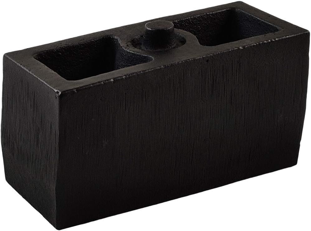 1.5 Rear Suspension Lift Cast Iron Blocks with 12.5 Square Leaf Spring Axle U Bolts K454228