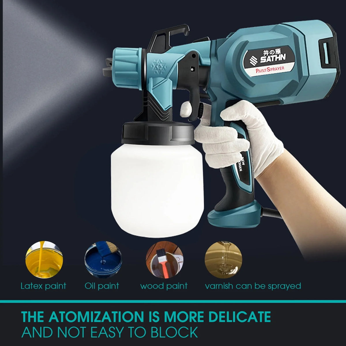 800W Electric HVLP Paint Sprayer K387