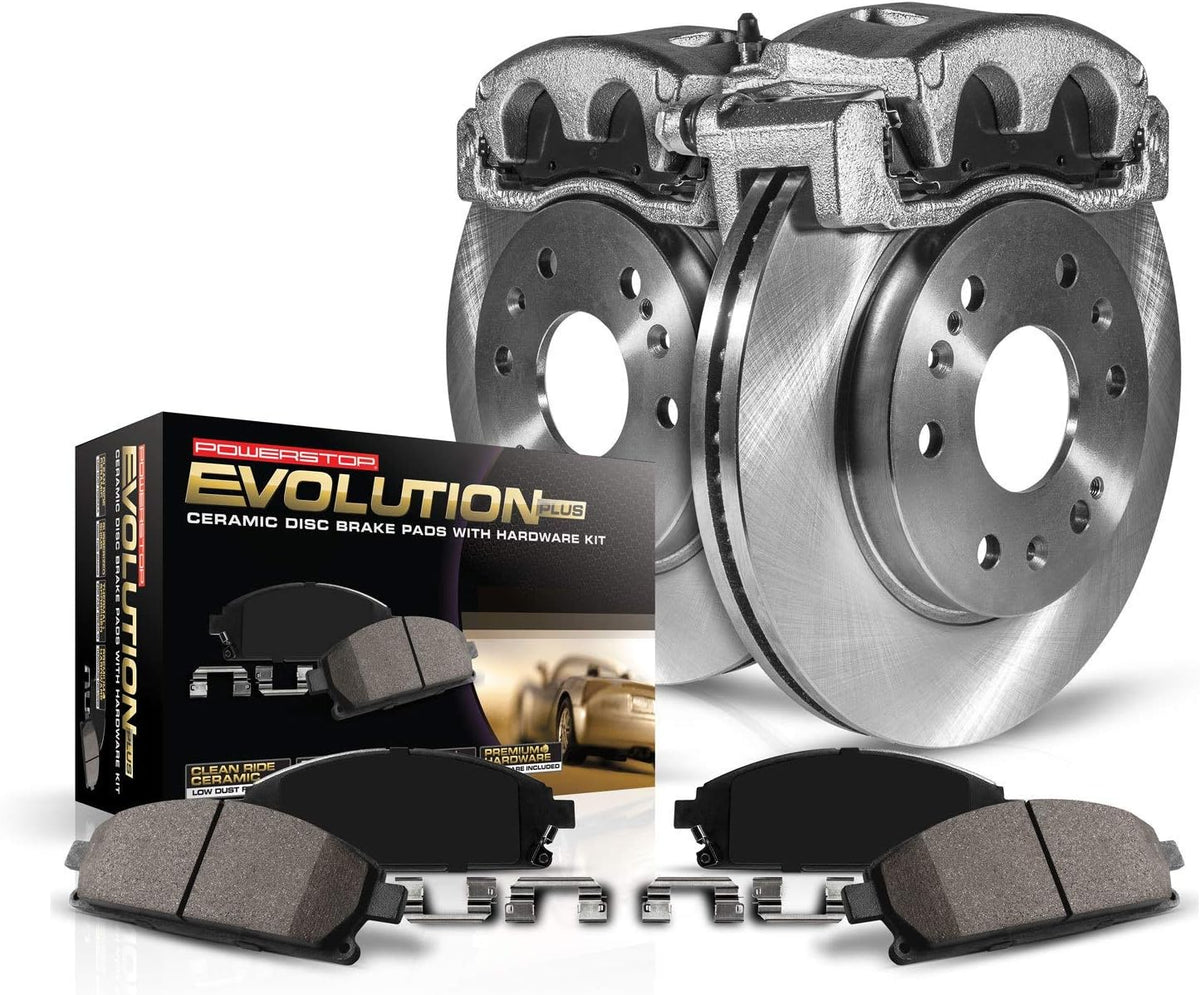 1-Click OE Replacement Brake Kit with Calipers H324