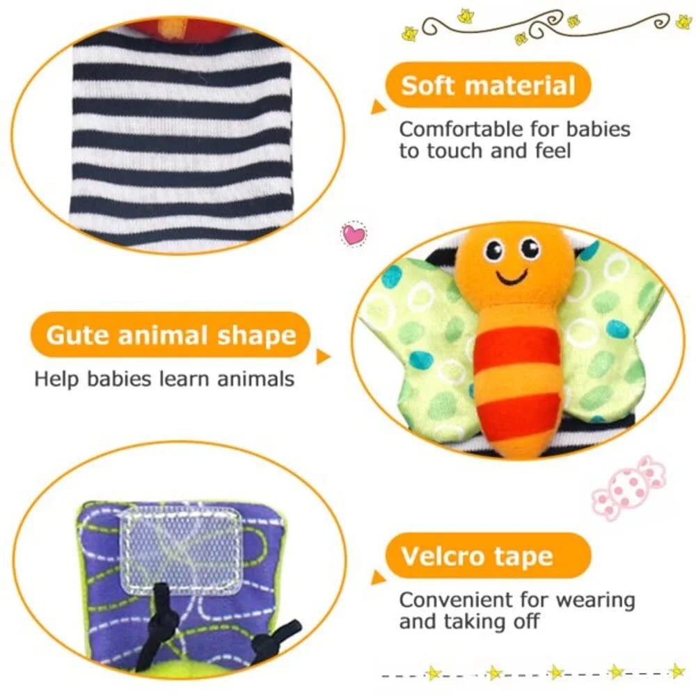 Baby Rattle Socks and Wrist Rattles W943924