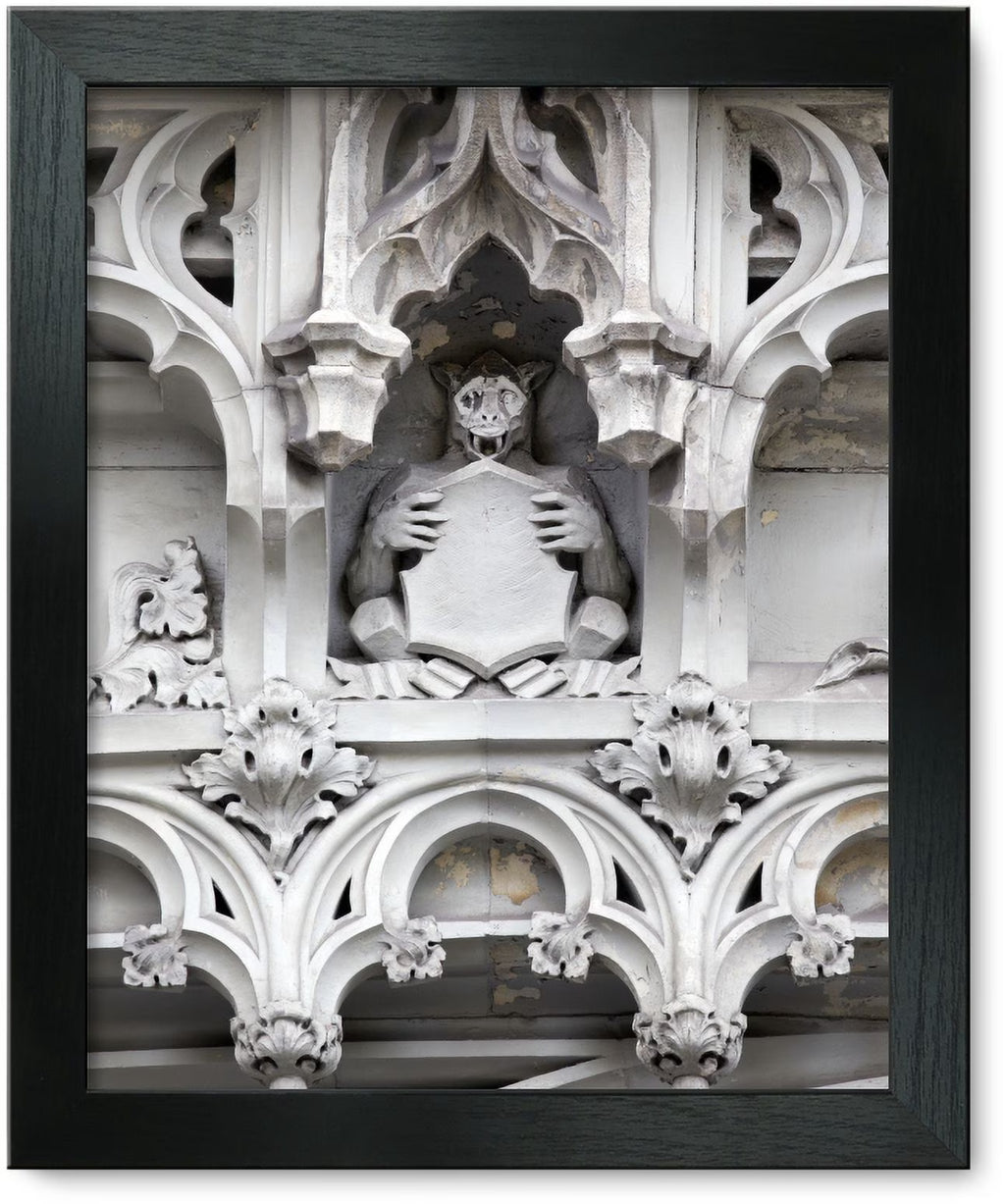 Framed Print: Architectural Details, The Woolworth Building, New York S983