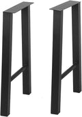 Industrial Black Cast Iron Metal Furniture Legs 2 Pcs P574