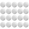 24pcs Plastic Practice Balls (White) W40152