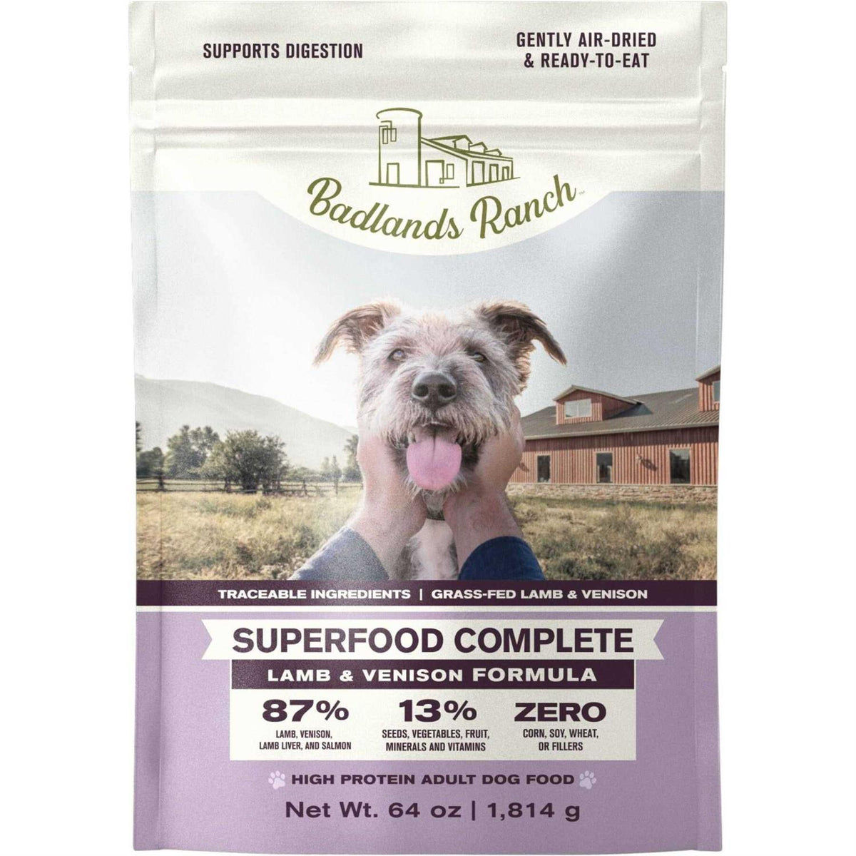 Air Dried Lamb & Venison Dog Food A25440