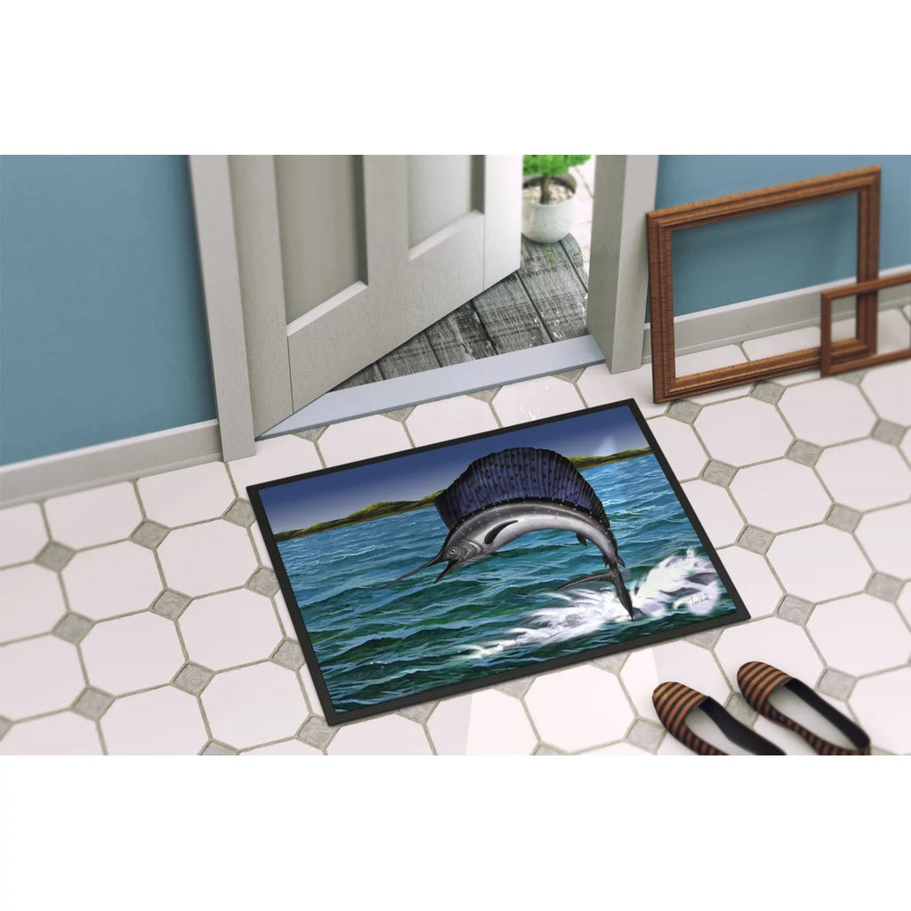 Blue Marlin 24x36 Doormat G14869