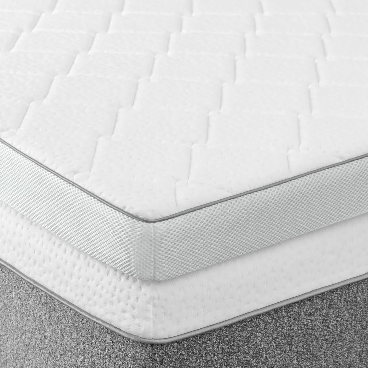 King Memory Foam Mattress Topper with Cover H910