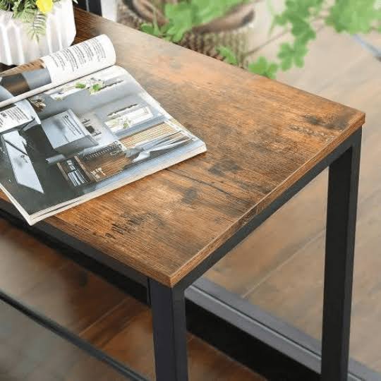 Mesh Shelf Console Table X6900