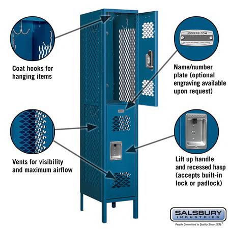 Blue Metal Locker G242213