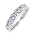 14K White Gold Diamond Wedding Band Ring H57260