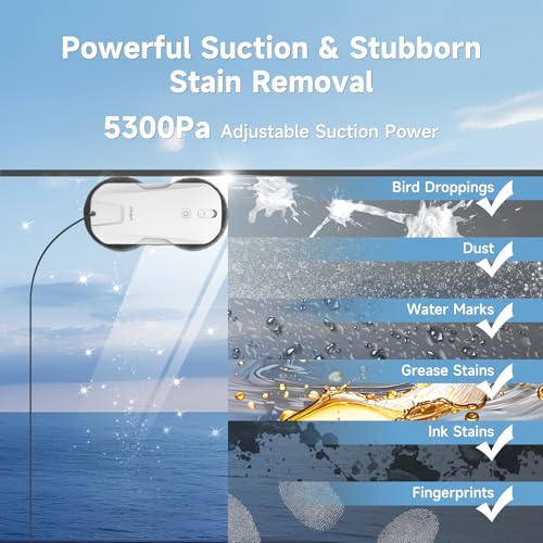 Window Cleaning Robot with 10 Cleaning Pads Y37474