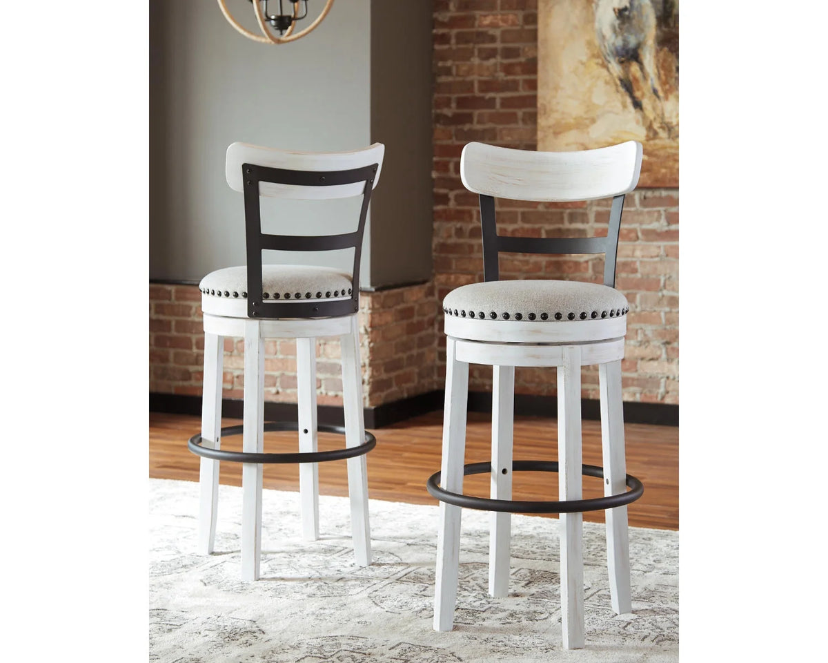White Bar Height Bar Stool Z2703
