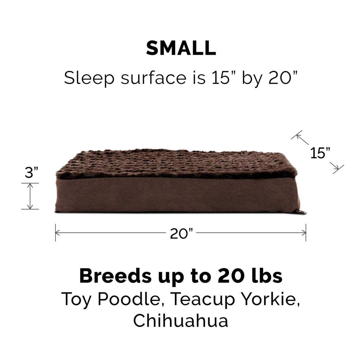 Ultra Plush Orthopedic Pet Bed N36197