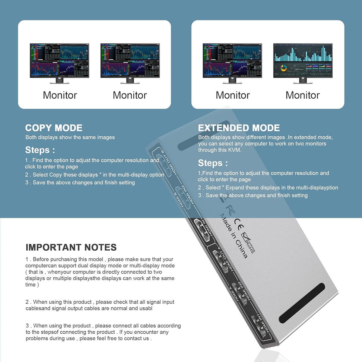 2 Port USB KVM Switch with Audio Output O28119