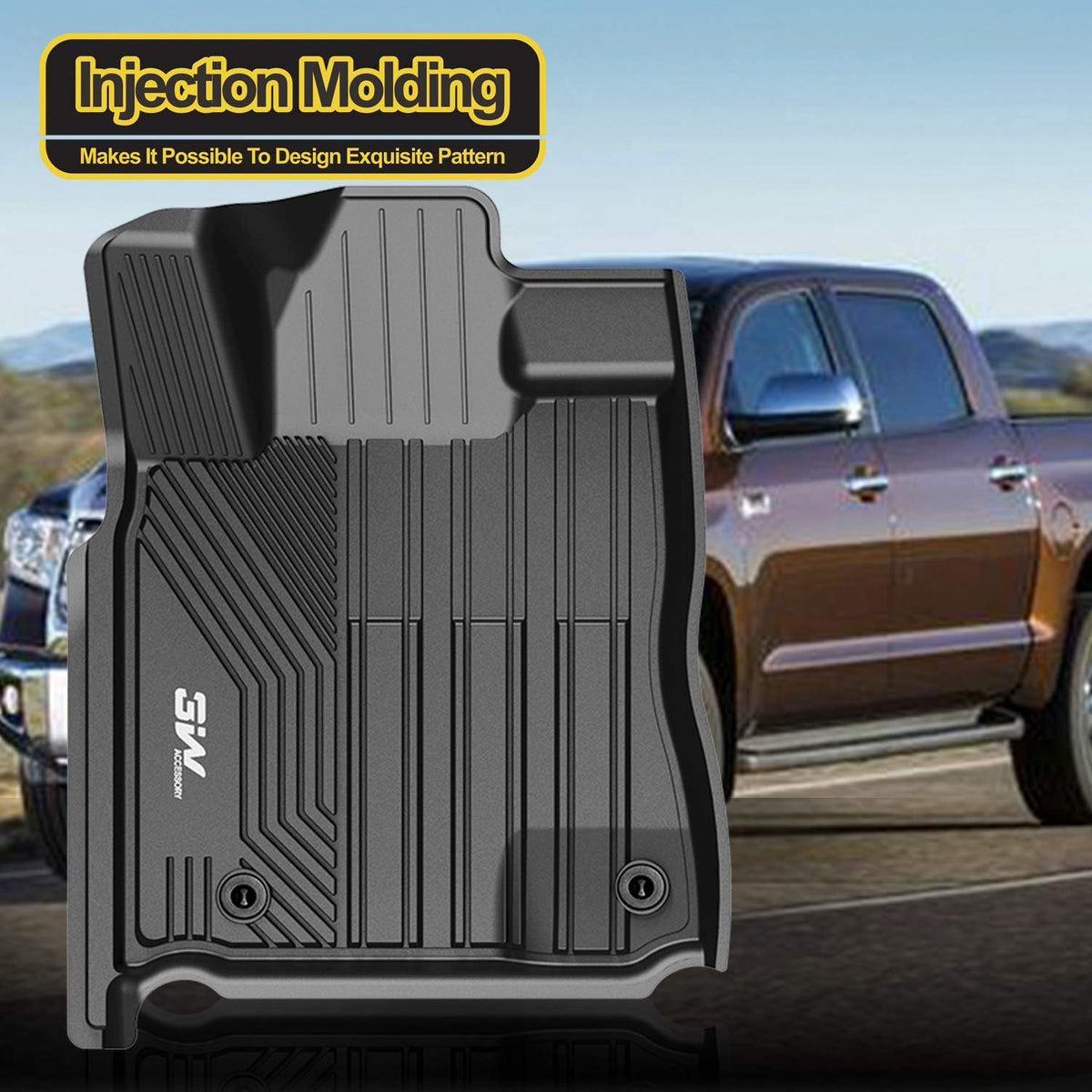 TPE All Weather Custom Fit Floor Liner Black V601