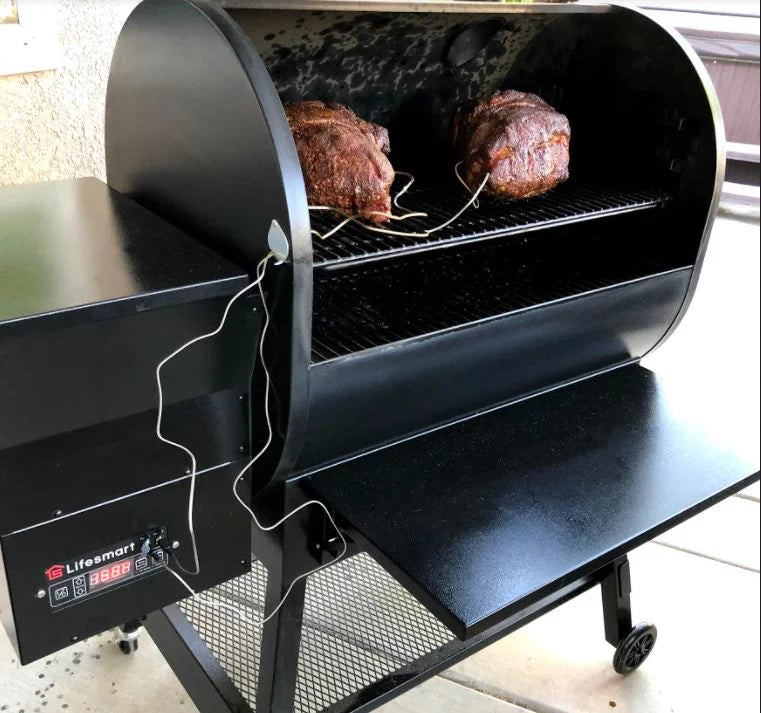 2000 Square Inch Pellet Grill and Smoker with 3 Cooking Racks O130