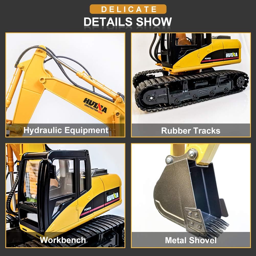 1/14 Scale 15 Channel 2.4Ghz RC Excavator V98383
