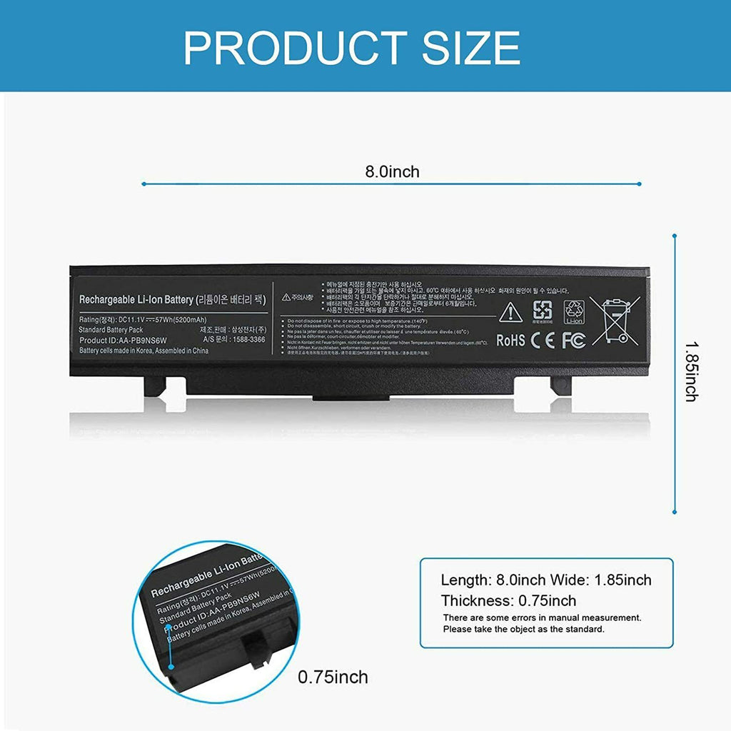 Battery for Samsung Laptop V4400
