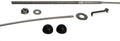 Stainless Steel Cable Railing Installation Kit for Deck Railing for 4x4 and 6x6 Posts, 1/8 Inch Cable, 25 Feet with Long Terminals and Stainless Chamfer Caps F464755
