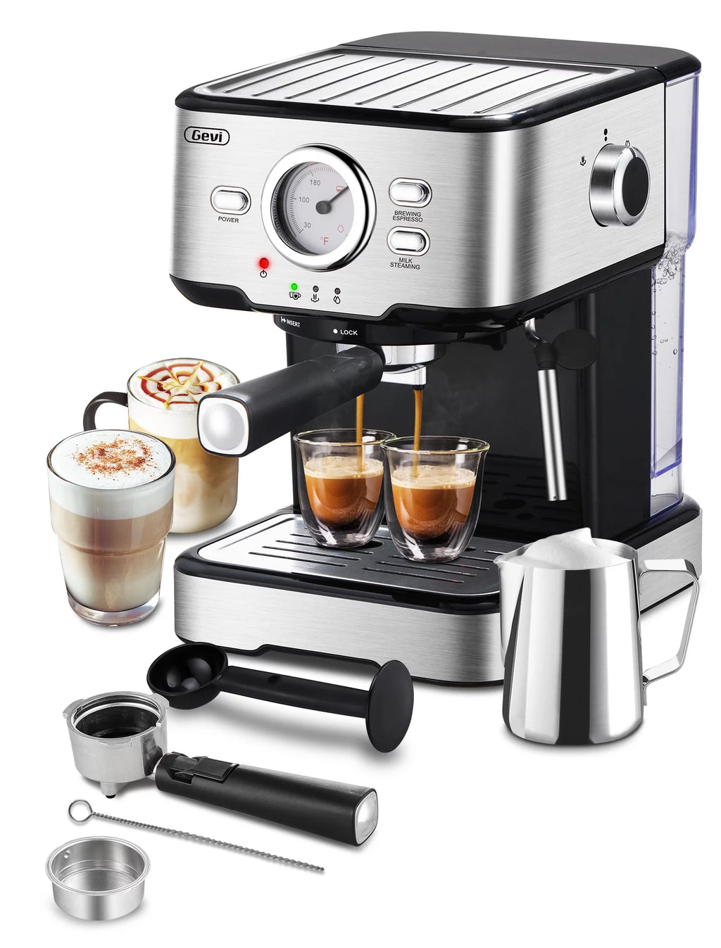 15 Bar Espresso Machine with Steamer K387
