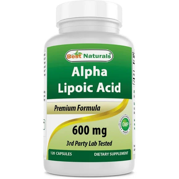 Alpha Lipoic Acid 600 mg 120 Capsules D857