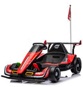 24V Rechargeable Ride-On Toy with LED Lights and Adjustable Seat B831
