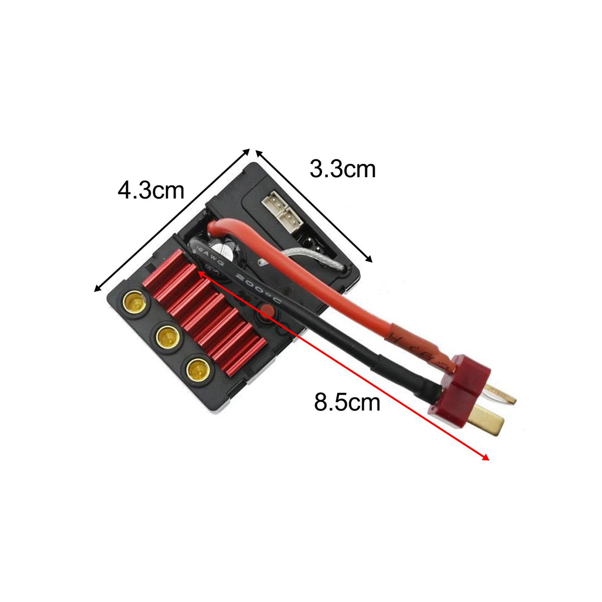 Brushless Motor and ESC DIY Parts for 1/16 Car Model X11864