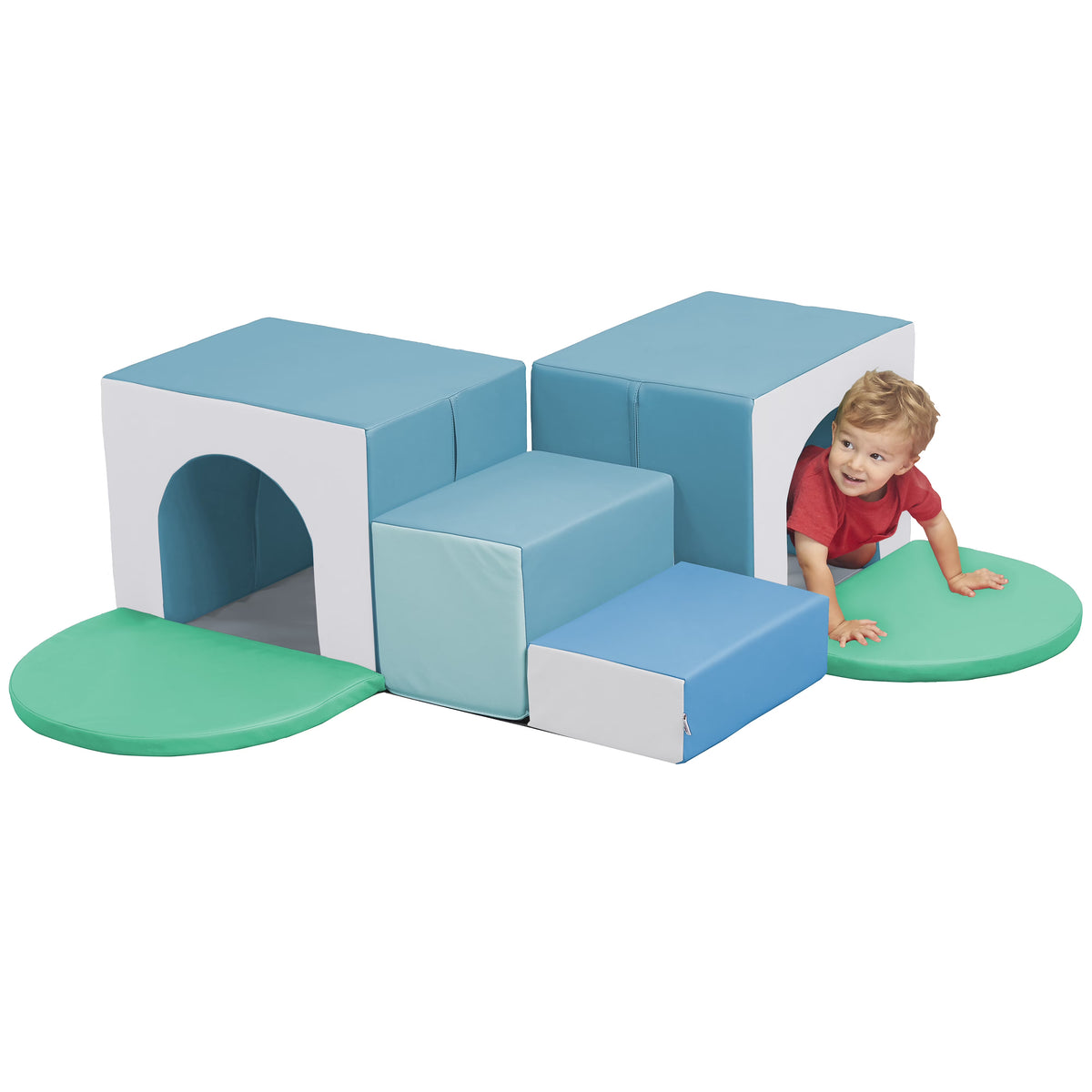 Corner Tunnel Maze Toddler Playset, 7-Piece A69826