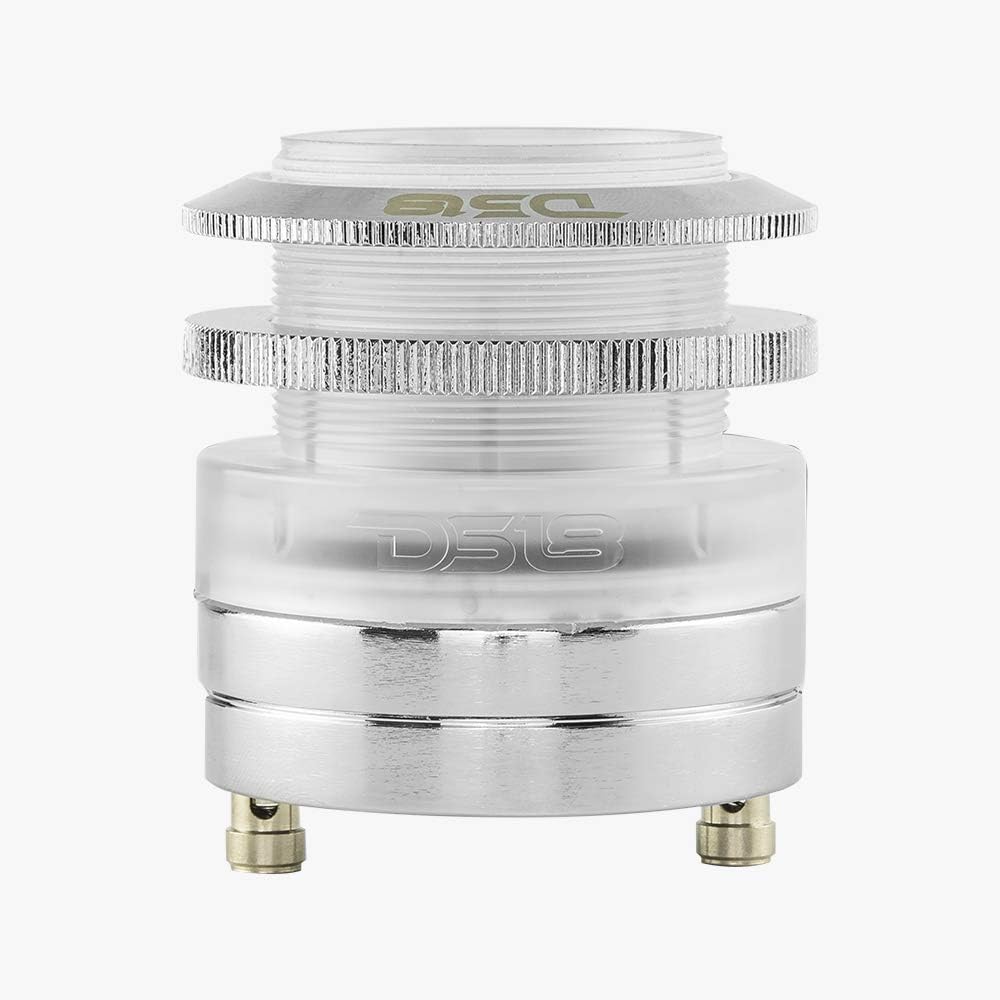 RGB Aluminum Super Bullet Tweeter with Neodymium Magnet, 1" Voice Coil, Polycarbonate Body, 200W Max, 4 Ohms, Pack of 2 L538127