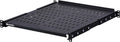 1U Adjustable Server Rack Shelf, 21.65 – 30.8 Inches, 242lbs Capacity, Pack of 2 V6543