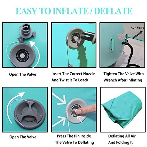 Inflatable Gymnastics Air Roller Tumbling Mat with Electric Pump C878099