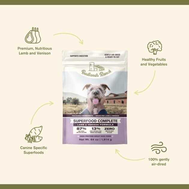 Air Dried Lamb & Venison Dog Food A25440