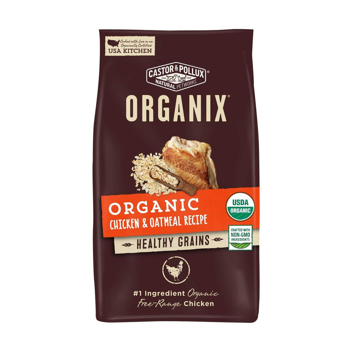 Organic Chicken Recipe Dry Dog Food N389