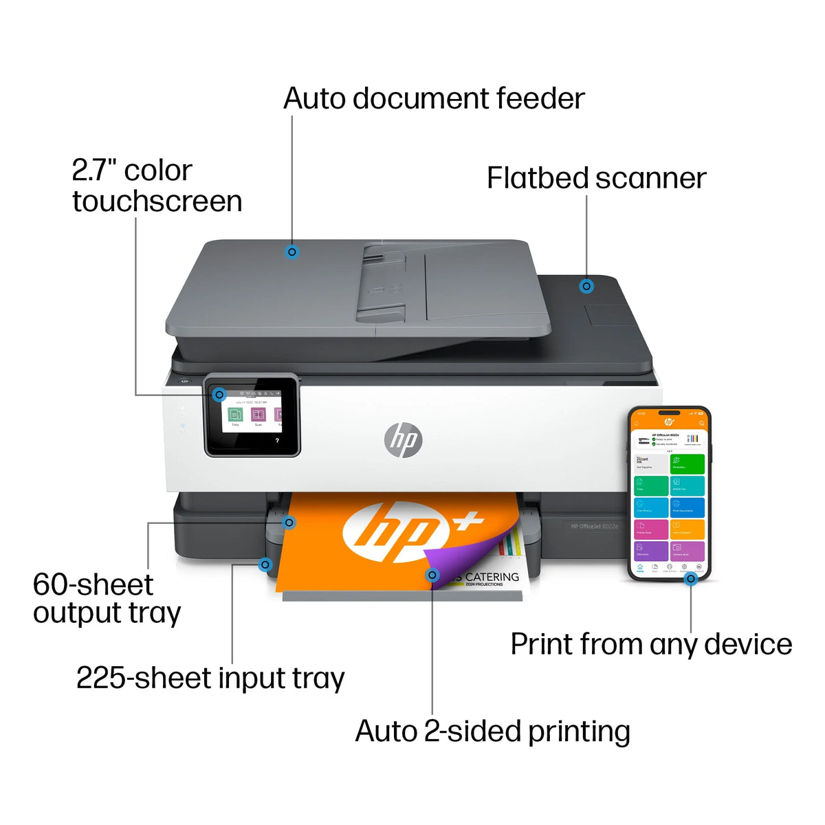 Wireless Color Inkjet All-in-One Printer W938126