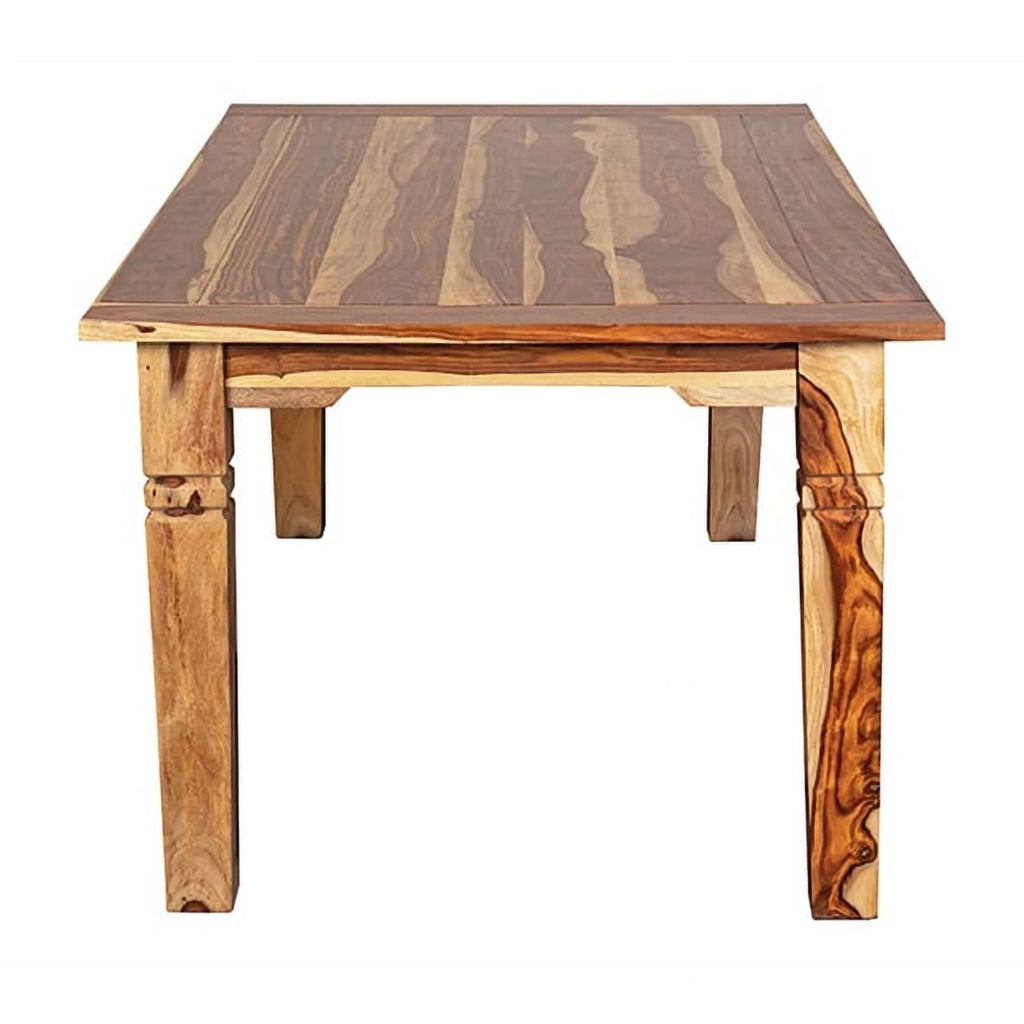 Solid Sheesham Wood 72" Rectangular Dining Table F225897