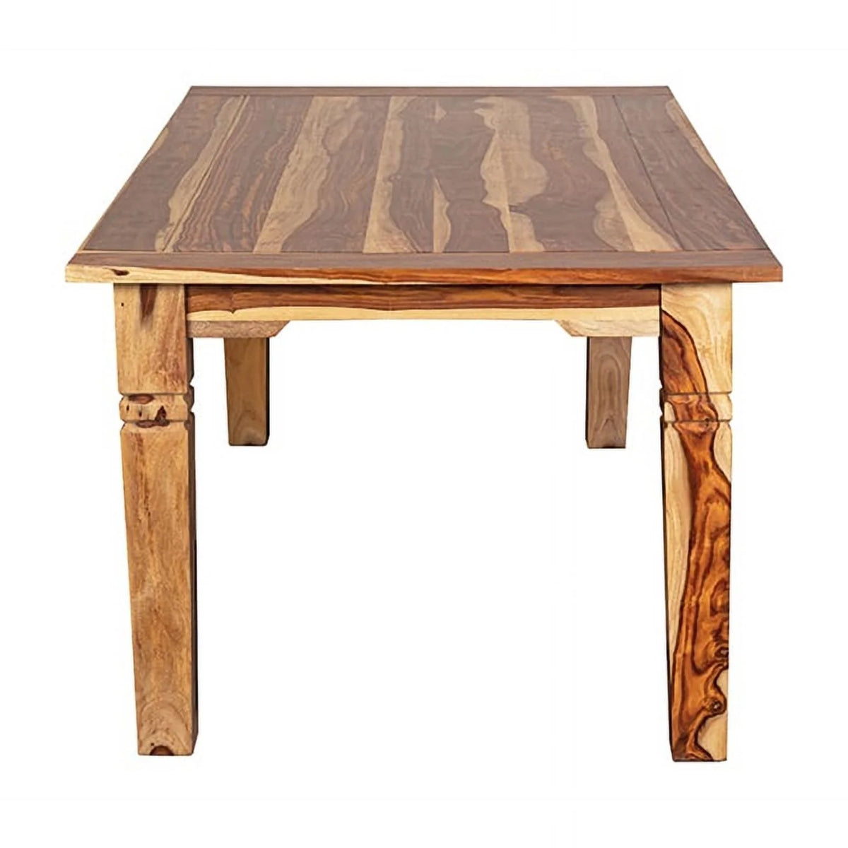 Solid Sheesham Wood 72" Rectangular Dining Table F225897