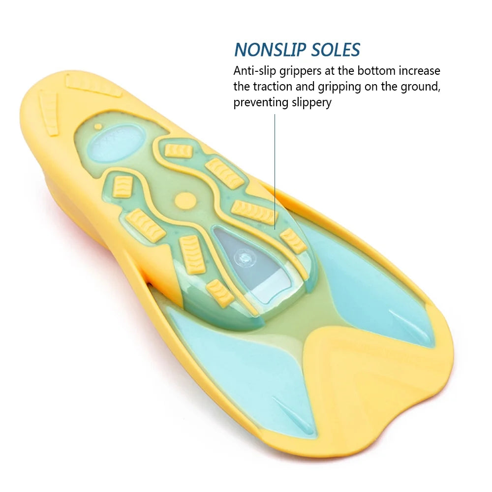 Kids Short Swim Fins for Snorkeling Training W248