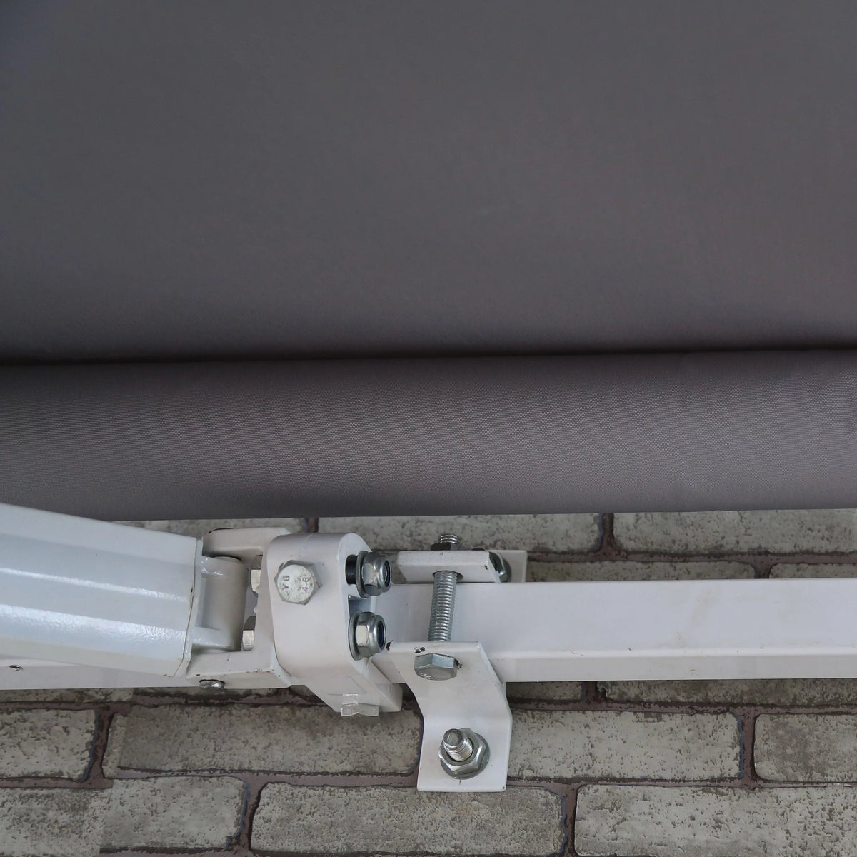 Retractable Patio 13' x 10' Awning Canopy, Gray O14578