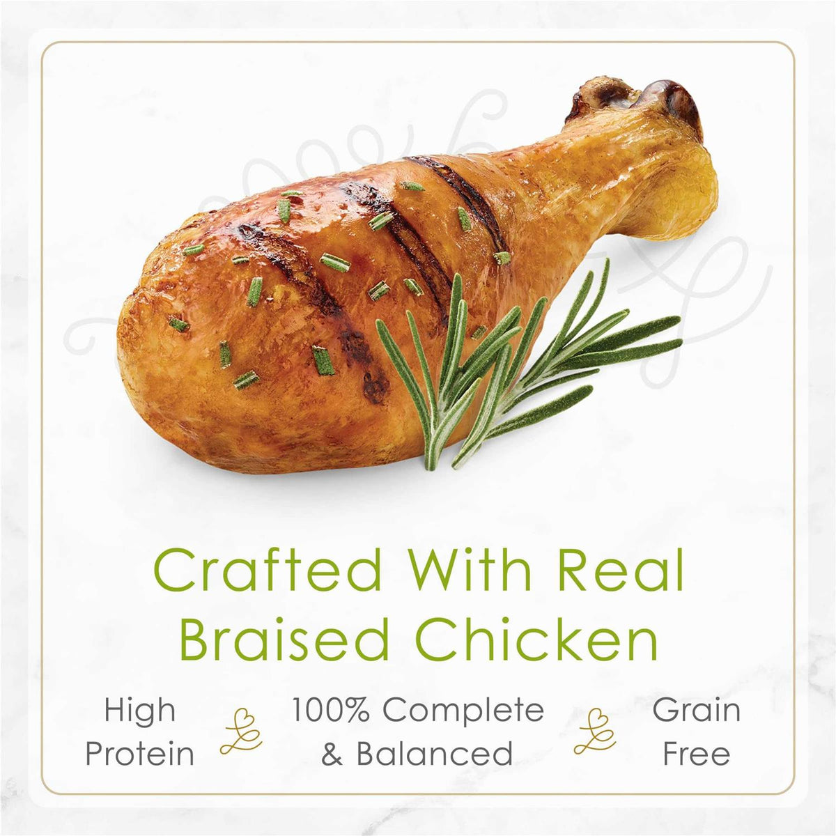 Braised Chicken Entree Wet Cat Food Z326467