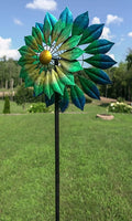 Blue & Green Wind Spinner Z76809