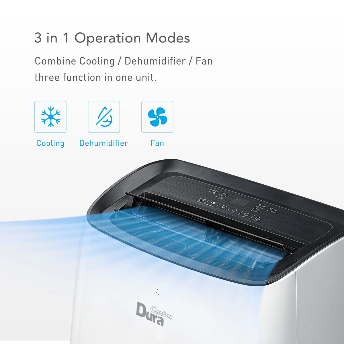 Portable Air Conditioner with WiFi & Dehumidifier 8150 BTU D9703