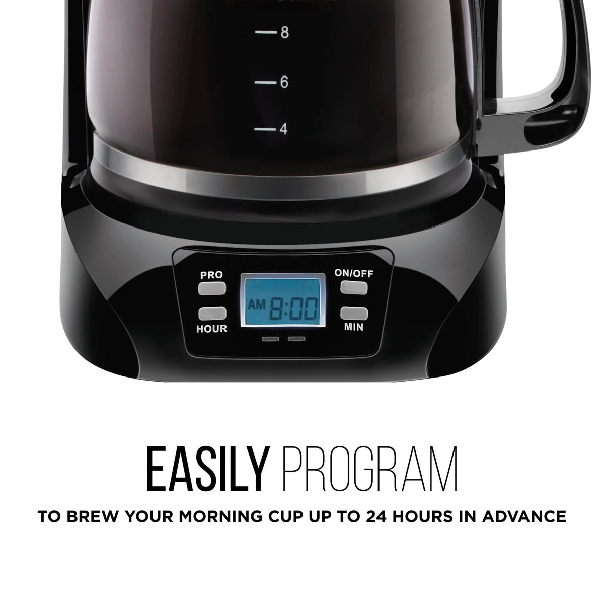 12-Cup Programmable Stainless Steel Coffee Maker B33666