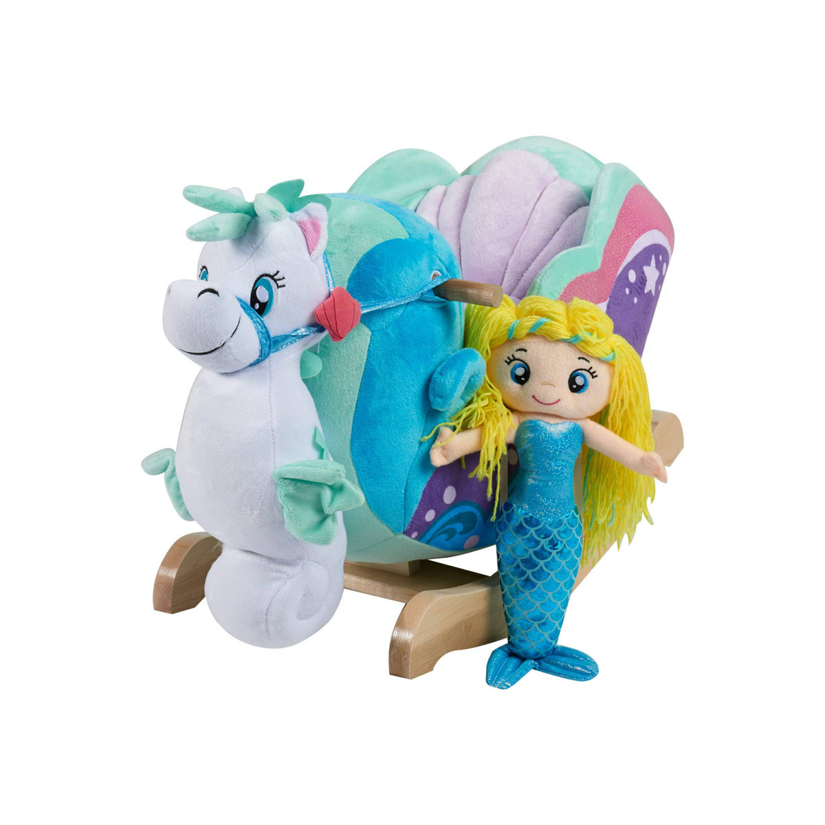 Mermaid Princess Carriage Rocker J204034